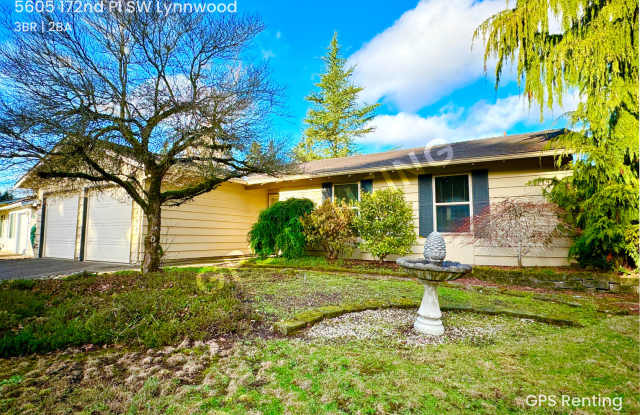 Updated 3 Bedroom Near Edmonds - 5605 172nd Place Southwest, Lynnwood, WA 98037