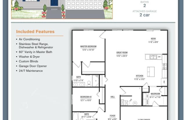 Take advantage of this exclusive offer and enjoy a reduced security deposit of just $1,000. Applicants must move into the home within 5 days of available date to qualify. Gallery 3