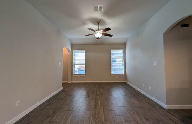 Fridge Included / No Carpet / Interior Washer/Dryer Connections/ Fenced in Back Yard / Covered Back Patio / CISD Gallery 4