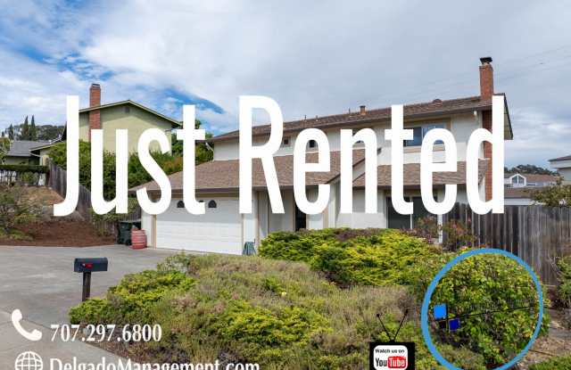 Benicia! 4BD/2.5BA! Available now! - 1409 Plaza De Oro, Benicia, CA 94510