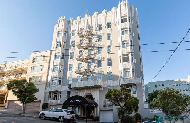 Pacific Heights: Spacious Corner Apartment in Pre-War Building with Views, Shared Roof Deck,  Laundry photos photos