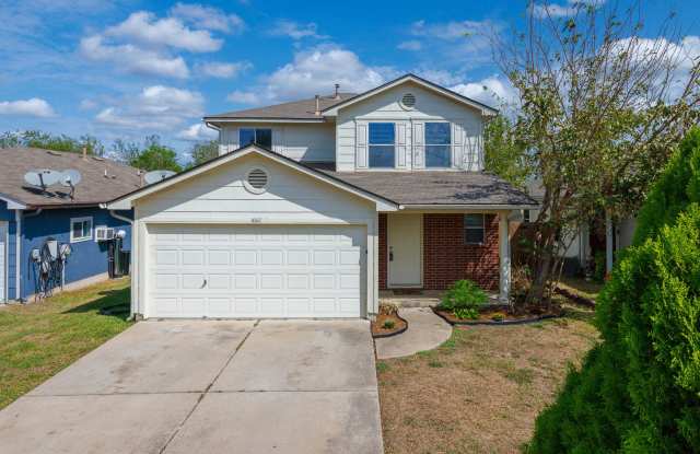 Beautifully Updated 4-Bedroom Home in Manor | Brand-New Flooring & Appliances + Large Private Yard! Gallery 1