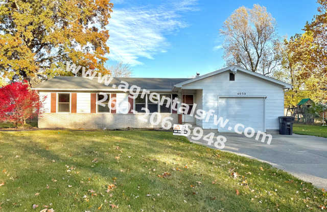 3 Bedroom House - 4030 Springwood Drive, Fort Wayne, IN 46815