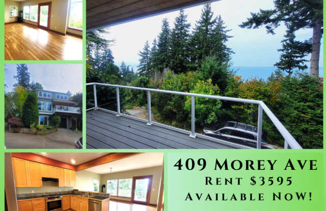 Beautiful South Hill Home with Bay Views 3 Bedrooms - Morey Ave photos photos