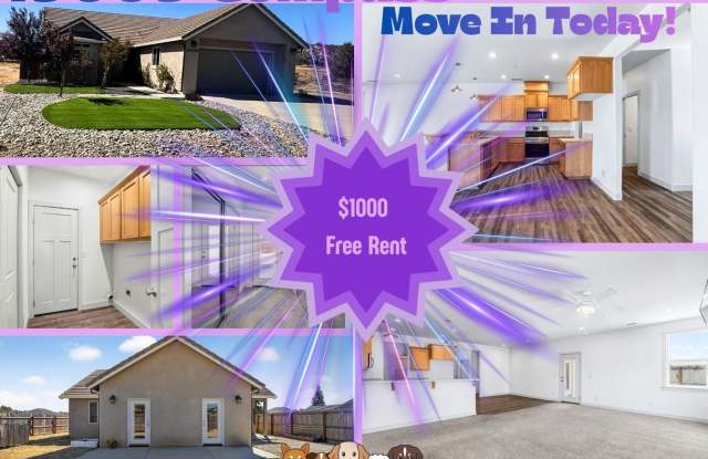 Lake California Home with 2 Car Garage and RV Parking- Available for Move In! $1000 MOVE IN SPECIAL! - 19009 Compass Drive, Lake California, CA 96022