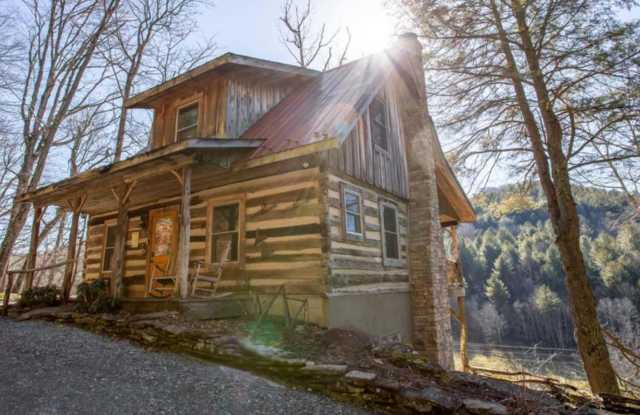 One of a Kind – Authentic Log Cabin with Sweeping Mountain Views photos photos