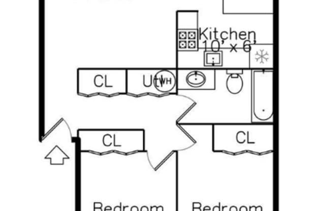 2-Bedroom Garden-Level Unit | Parking, Patio & Water Included Gallery 4