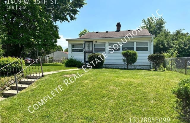 1409 W. 35th St. - 1409 West 35th Street, Indianapolis, IN 46208