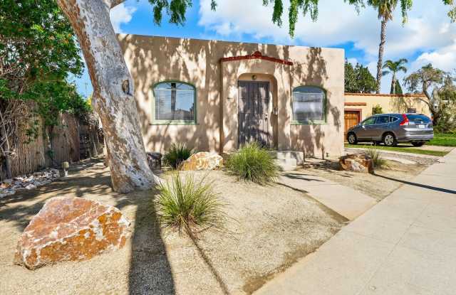 Beautiful Spanish Style House in University Heights! Private Fenced Backyard! AC! Washer + Dryer! 2 Car Driveway and So MUCH MORE! - 2132 Mission Avenue, San Diego, CA 92116