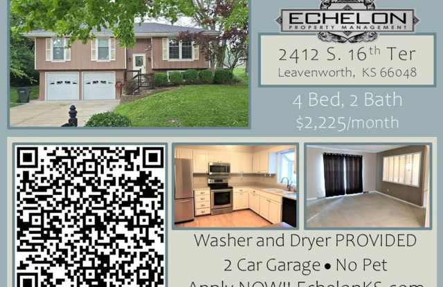 4 Bed, 2 Bath House with 2-Car GARAGE!! photos photos 4 Bed, 2 Bath House with 2-Car GARAGE!! photos photos