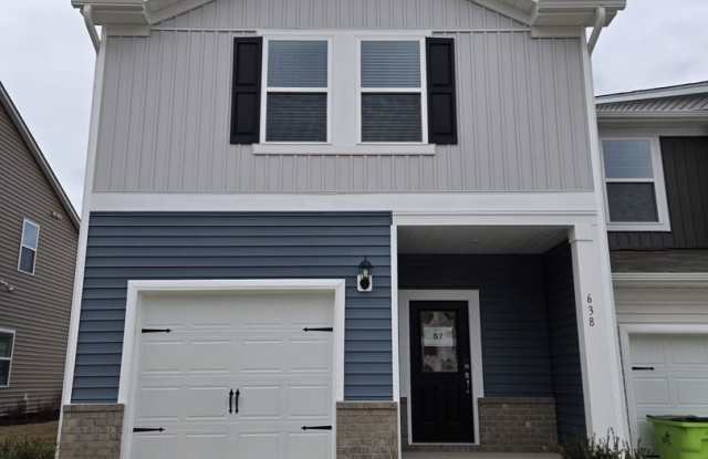 Brand-New town house backed with fence! Style meets luxury!! Energy-efficient townhome!! Spacious Loft! - 638 Rolling Fields Drive, Alamance County, NC 27253