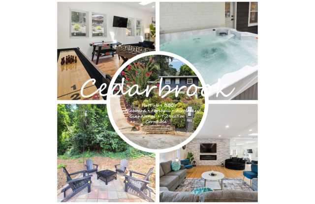 Fully Furnished: Beautiful 4-Bedroom Home with Game Room, Hot Tub, and Private Backyard – Southeast Atlanta photos photos