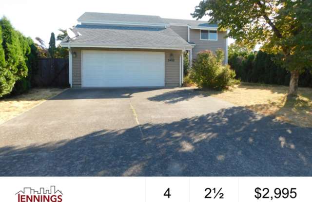Beautiful 4 Bedroom, 2.5 Bathroom Home in Gilham Neighborhood - 3403 Honeywood Street, Eugene, OR 97408