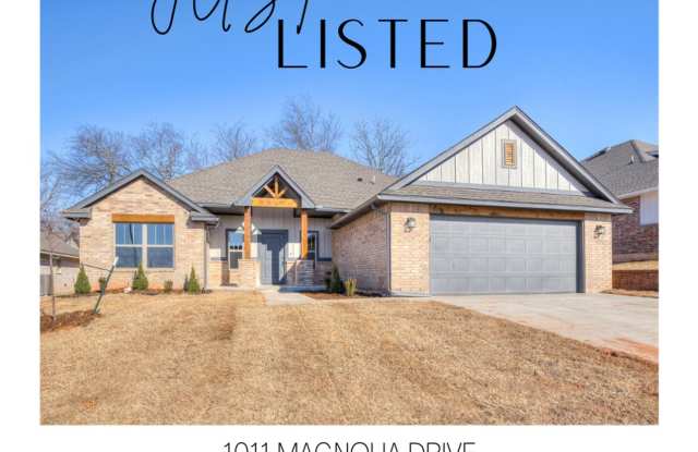 Brand New Home in Azalea Farms! $500 off first months rent! - 1011 Magnolia Drive, Noble, OK 73068