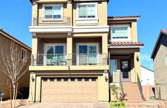 newer3-story home in southwest with Solar panel and EV car charger - 5718 Woodchester Avenue, Enterprise, NV 89139