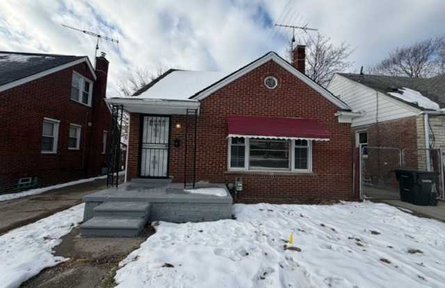 Charming 3 bedroom house for lease in Nice area Call 313-429-3244 KPM Detroit - 7611 Braile Street, Detroit, MI 48228