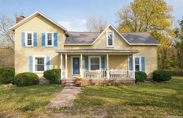 1175 S GREGORY Road - 1175 South Gregory Road, Livingston County, MI 48836