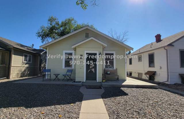 MONTH TO MONTH - FURNISHED HOME DOWNTOWN 1 BEDROOM 1 OFFICE - 857 Teller Avenue, Grand Junction, CO 81501