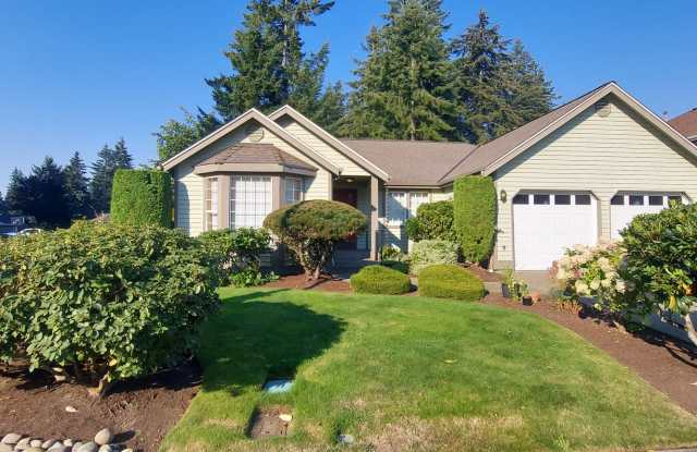 Lake Wilderness Country Club Rambler on corner lot -3 bedroom and 2 bathroom ready for move in October 1st! photos photos