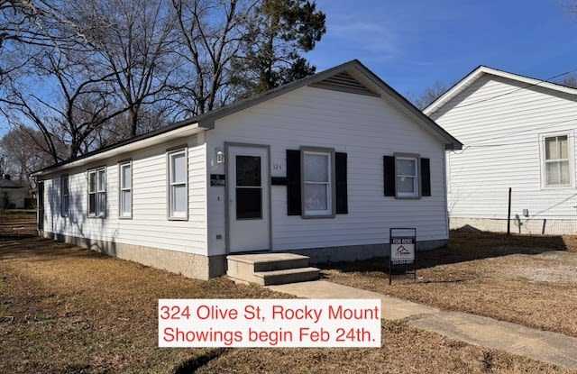 324 Olive Street - 324 Olive Street, Rocky Mount, NC 27801 324 Olive Street - 324 Olive Street, Rocky Mount, NC 27801