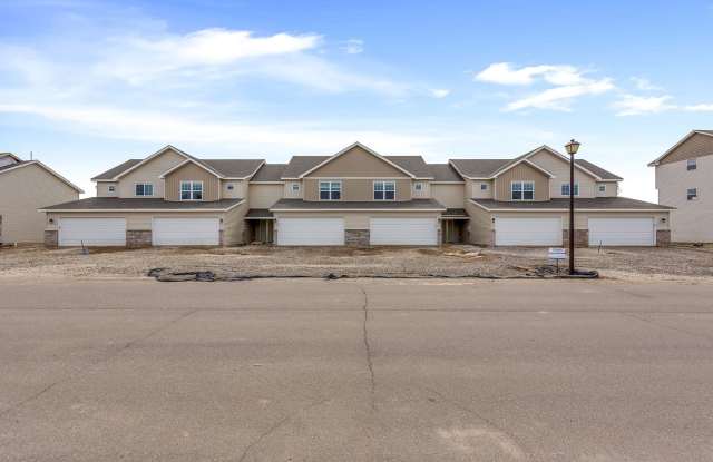 Big Lake row style / front to back townhome for RENT; 3bd 3ba 2car attached garage photos photos