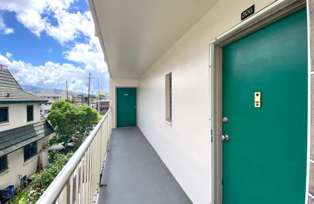 2 BED, 1 BATH  1-ASSIGNED PARKING IN PIIKOI TERRACE AVAILABLE NOW!! - 1314 Piikoi Street, Honolulu, HI 96814