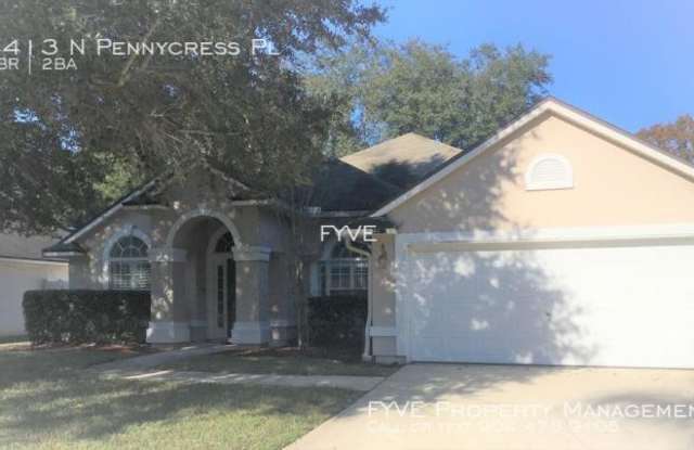 4413 N Pennycress Pl - 4413 North Pennycress Place, Fruit Cove, FL 32259