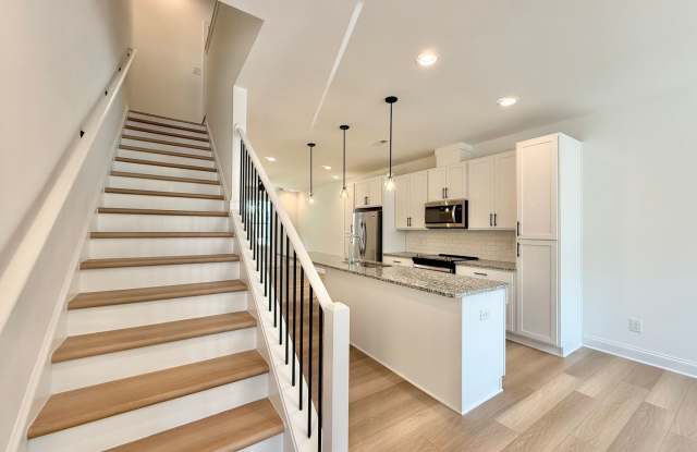 **OFFERING $150 RENT DISCOUNT FOR FIRST 6 MONTHS, REFUNDABLE APPLICATION FEES & $150 MOVE IN PROMOTION** Newly Built 4BD, 3.5BA Raleigh Townhome in a Great Location Gallery 4