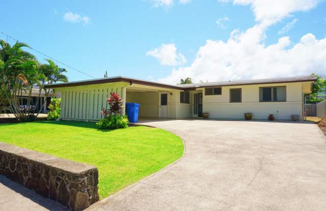 Refreshed 3/2 Kailua House - 514 Paulele Street, Honolulu County, HI 96734
