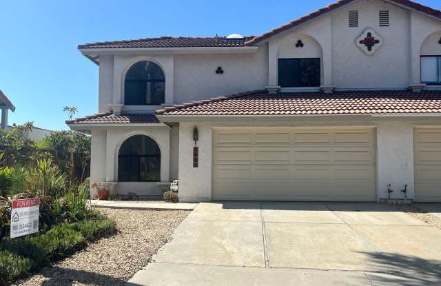 Spacious 4-Bedroom, 3-Bath Twin Home in La Costa – Available Now! - 2635 Cazadero Drive, Carlsbad, CA 92009