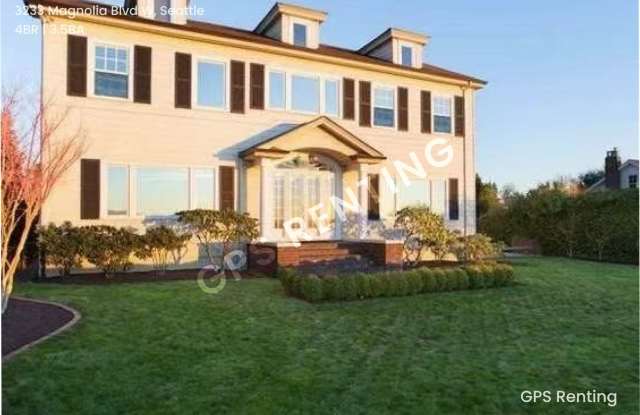 Beautiful Bed 4, Bath 3.5, home! - 3233 Magnolia Boulevard West, Seattle, WA 98199