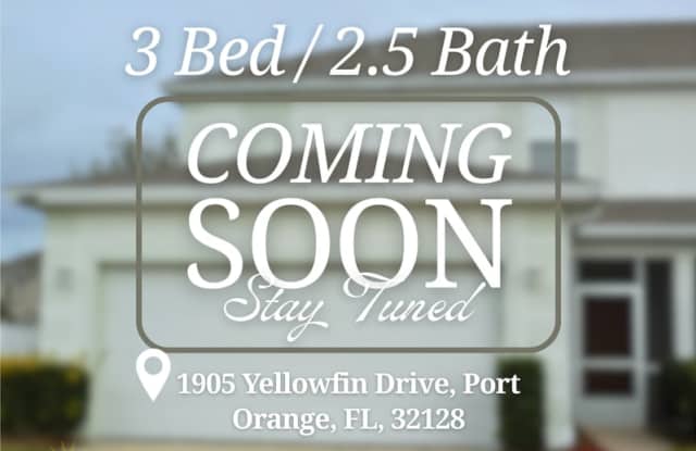 1905 Yellowfin Drive - 1905 Yellowfin Drive, Port Orange, FL 32128