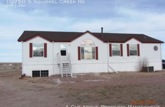 10750 S Squirrel Creek Rd - 10750 S Squirrel Creek Rd, El Paso County, CO 80928