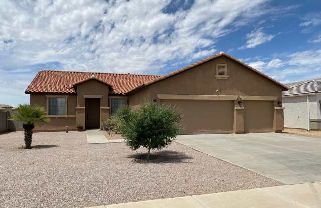 Exceptional 4BR/2BA Home in Magma Ranch! Three-Car Garage, Expansive Backyard, and Stylish Upgrades Throughout. A Rental Like No Other, Ready for Your Enjoyment! photos photos
