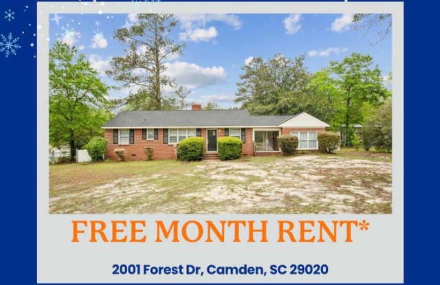 2001 Forest Dr - 2001 Forest Drive, Camden, SC 29020