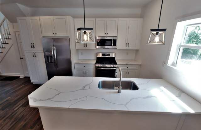 GORGEOUS, large 3 bedroom stand alone house w/ master suite, quartz, stainless, a/c, laundry, and parking! - 410 Walter Street, Pittsburgh, PA 15210