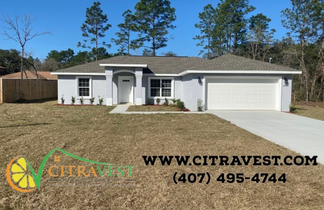 9698 N Lovell Dr - 9698 North Lovell Drive, Citrus Springs, FL 34433