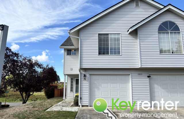 Updated 2 Bedroom Rental in Milton WA with Vaulted Ceilings  Natural Light - 1205 24th Avenue Court, Milton, WA 98354