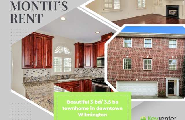 $750 Off 1st Month's Rent -3 Bdrm/ 3.5 Bath, Home with Garage in Downtown Wilmington photos photos