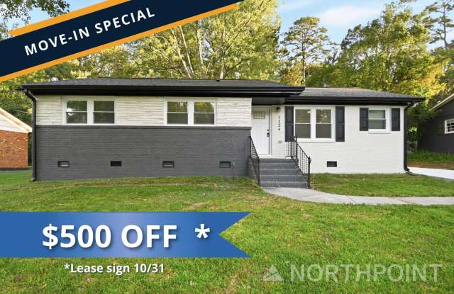$500 Off First Month! Available for Immediate move in! Recently renovated 3 bed 2 bath Gallery 1