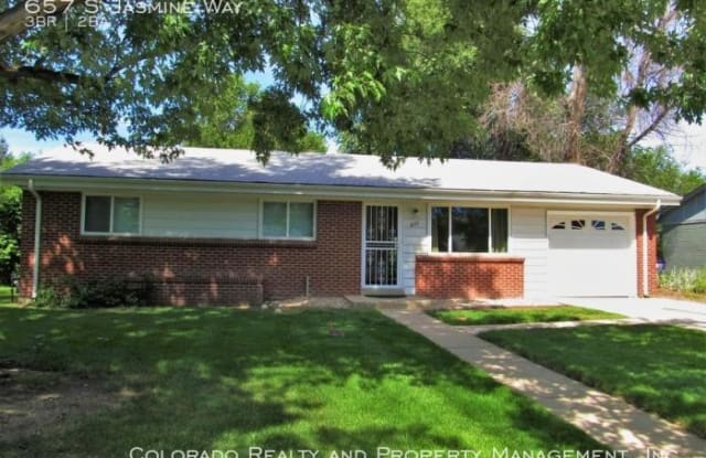 657 S Jasmine Way - 657 South Jasmine Way, Denver, CO 80224