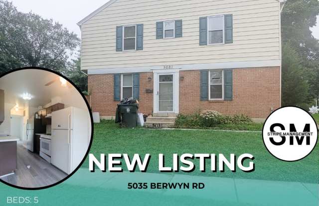 5035 Berwyn Road - Rm - 2 photos photos