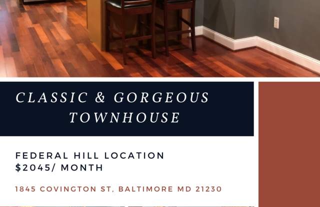 1845 Covington St - 1845 Covington Street, Baltimore, MD 21230