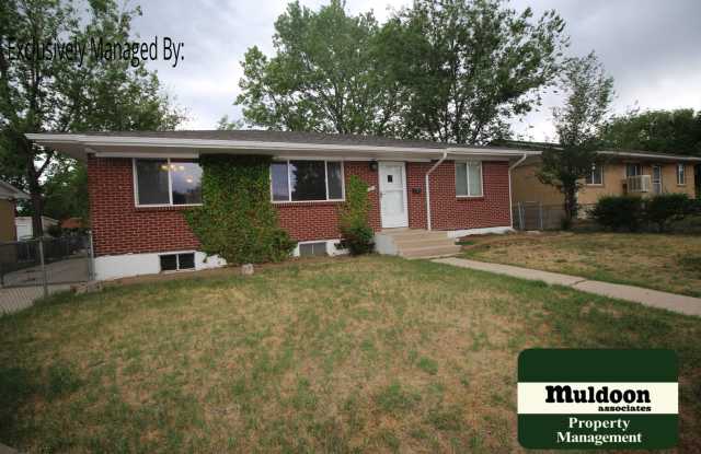 Nice 5 bedroom home with finished basement and detached garage available now! - 606 Placid Road, Colorado Springs, CO 80910