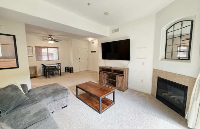 Rare Furnished 2BR/2BA Condo with Balcony, Fireplace  Resort-Style Amenities in Rancho Mission Trails photos photos