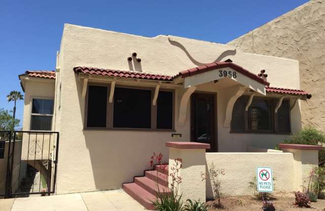 Hillcrest/North Park 3BR/1BR (or 2Br+Office) Craftsman home. - 3958 Park Boulevard, San Diego, CA 92103