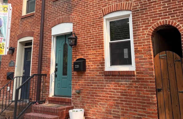 Beautifully renovated 3-bedroom, 2-bathroom home in the highly sought-after Canton/Fells Point neighborhood. photos photos