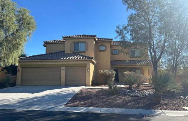 Rare 6 bedroom rental in gated community - 9008 De Bravo Street, Las Vegas, NV 89131