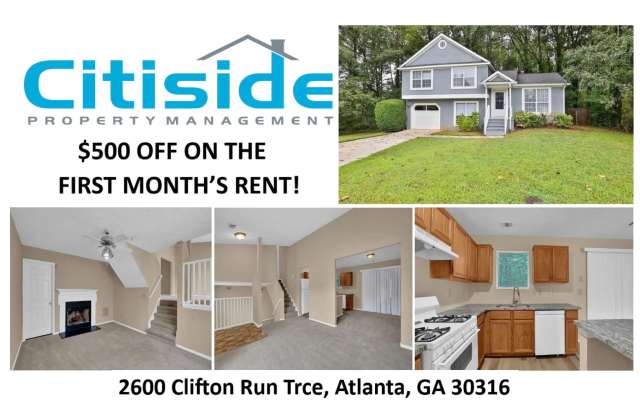 3 bed 2 bath Elegant House in Dekalb!---Special offer: Get $500 Off Your First Month’s Rent! - 2600 Clifton Run Trce, Gresham Park, GA 30316