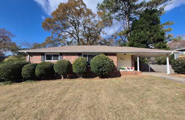 East Cobb Brick Ranch with Basement  Fenced Backyard photos photos